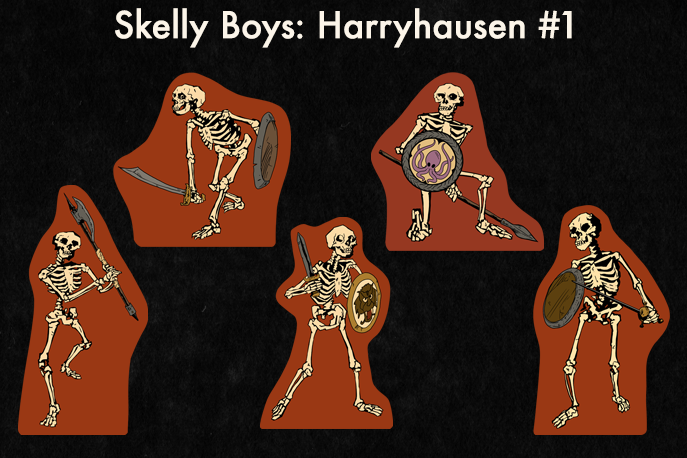 Skelly Boys: Harryhausen Set 1