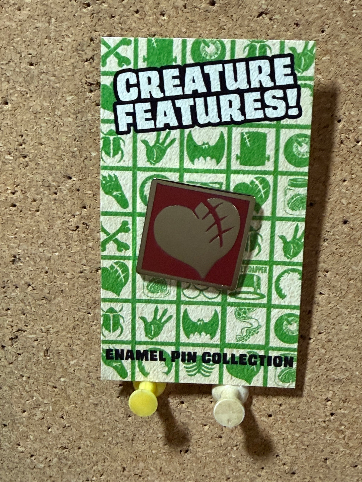The Bride's Heart |  Creature Features | Enamel Pin