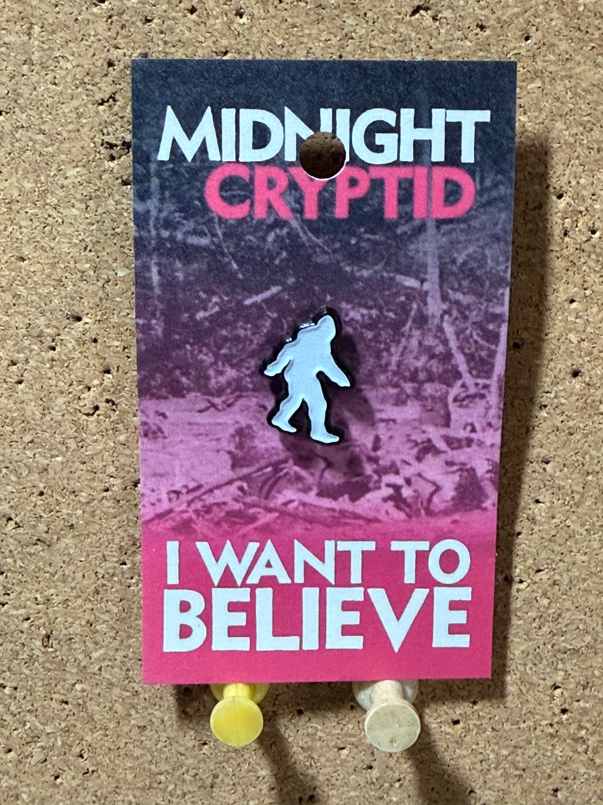 Small Bigfoot | Midnight Cryptid Collection | Enamel Pin