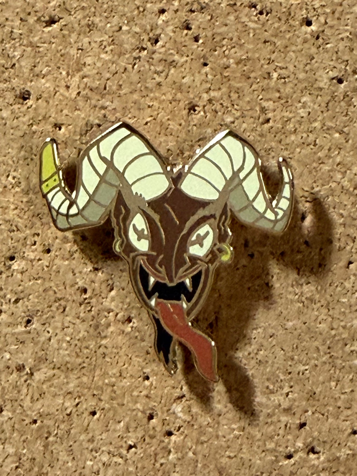 Mid-Century Krampus | 2019 Holiday Horrors | Enamel Pin