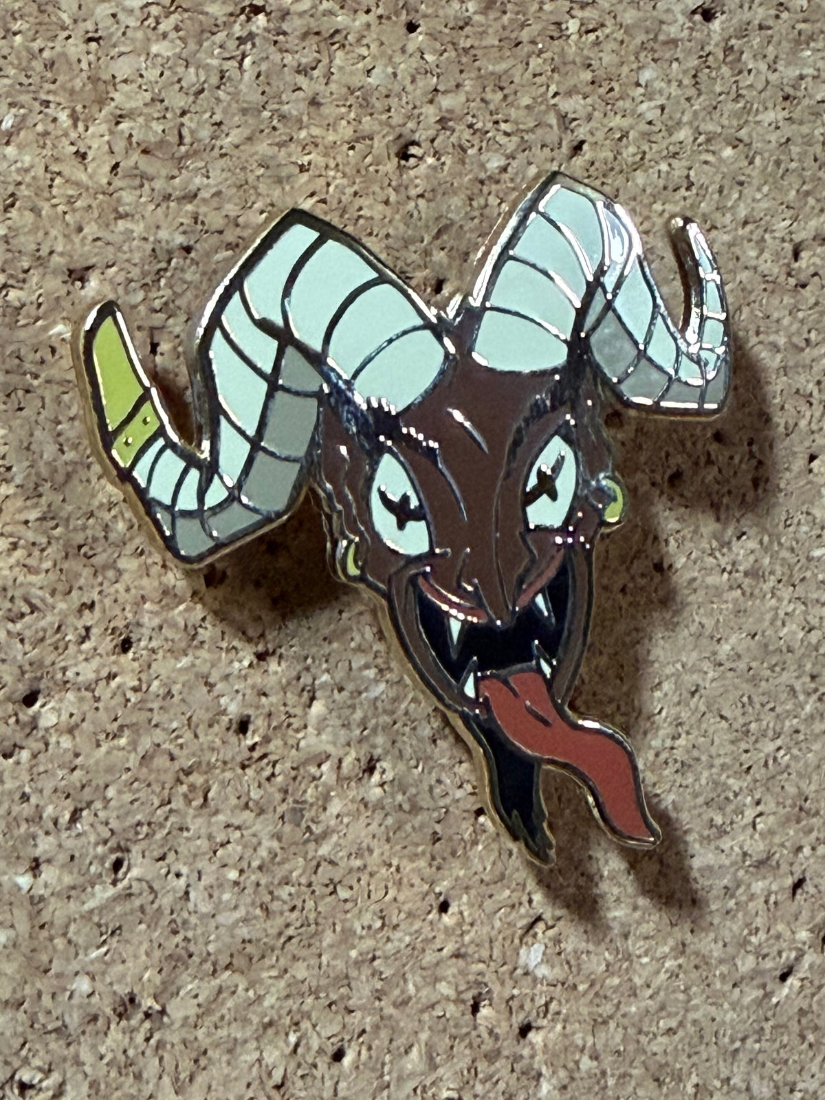 Mid-Century Krampus | 2019 Holiday Horrors | Enamel Pin