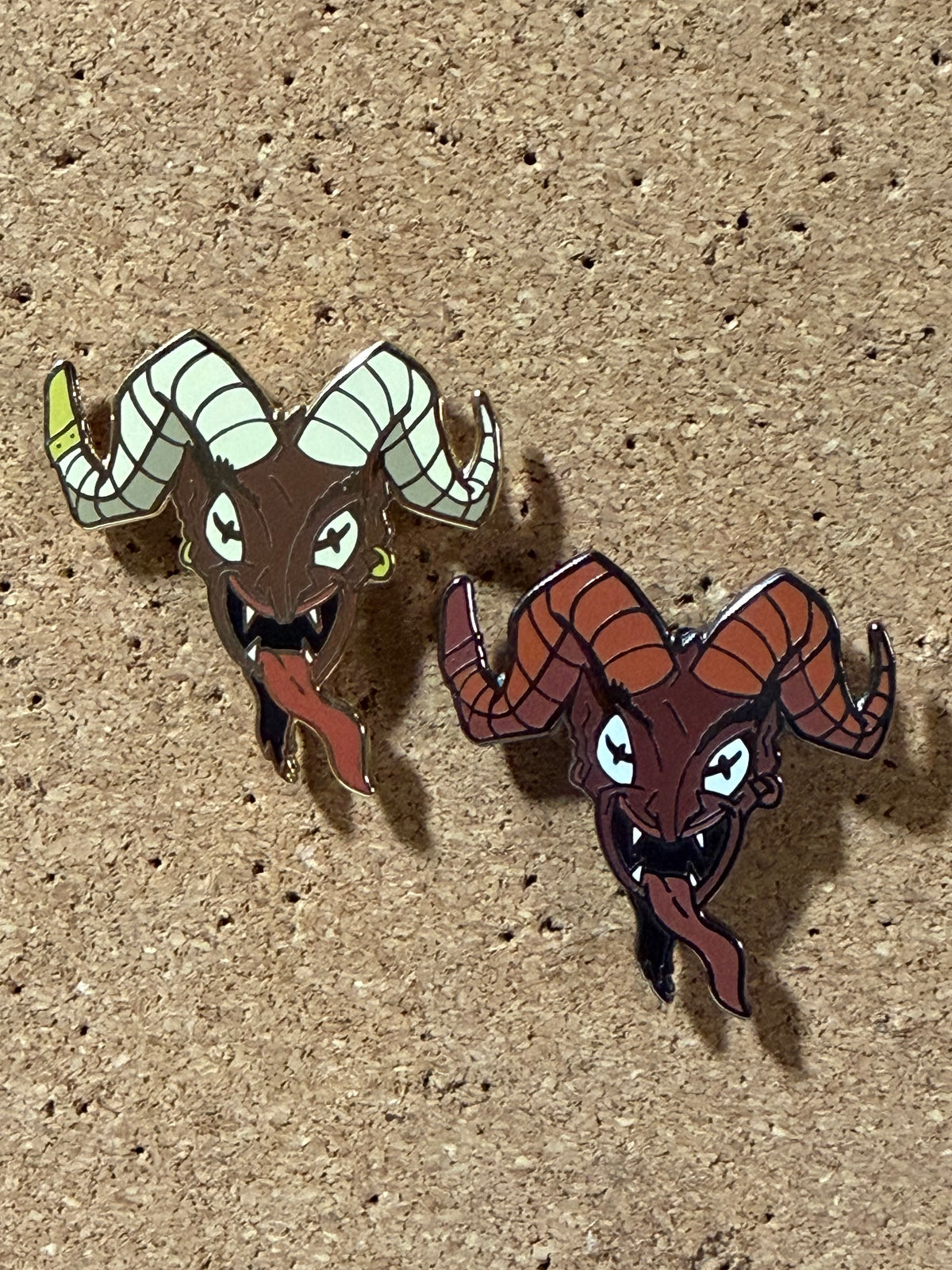 Mid-Century Krampus | 2019 Holiday Horrors | Enamel Pin