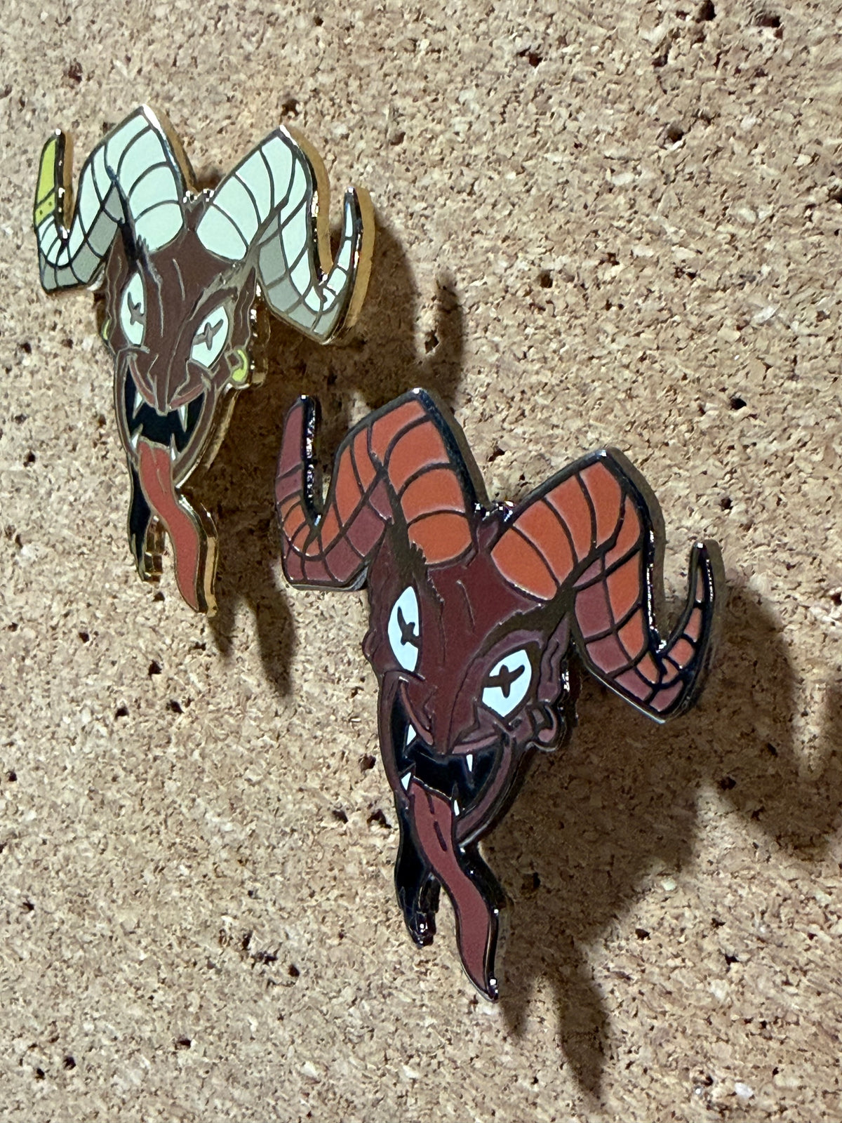 Mid-Century Krampus | 2019 Holiday Horrors | Enamel Pin