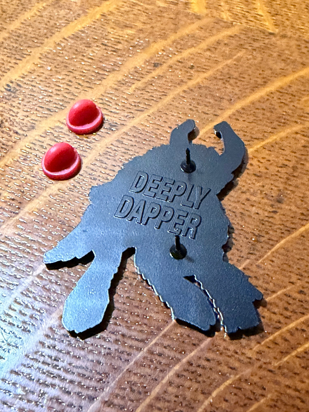 Classic Crouching Krampus | Holiday Horrors | XL Enamel Pin