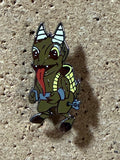Hopping Krampus | 2020 Holiday Horrors | Enamel Pin