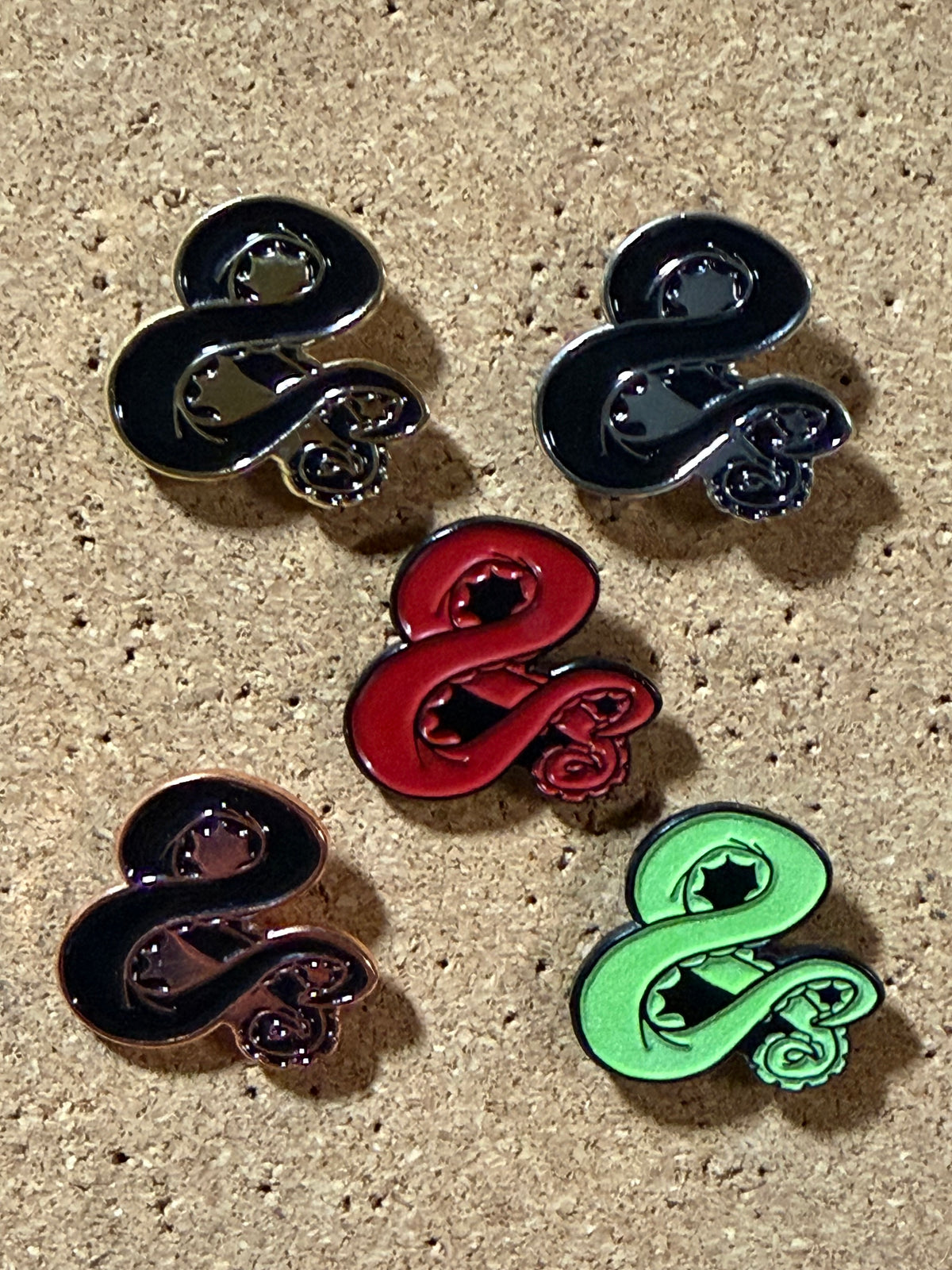 Ampersanticle Enamel Pin