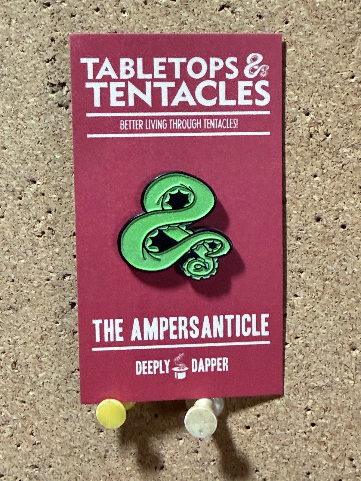 Ampersanticle Enamel Pin
