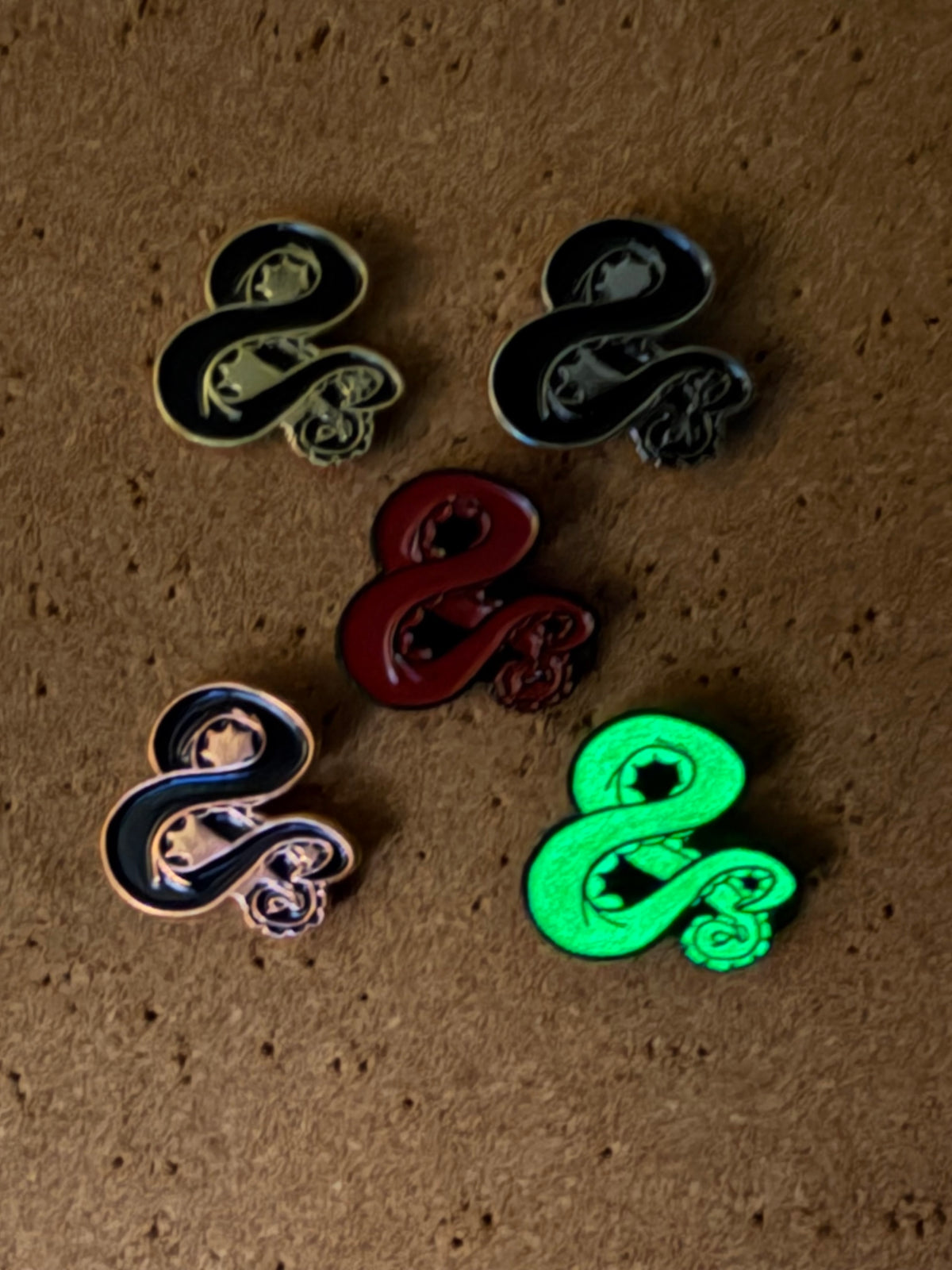 Ampersanticle Enamel Pin
