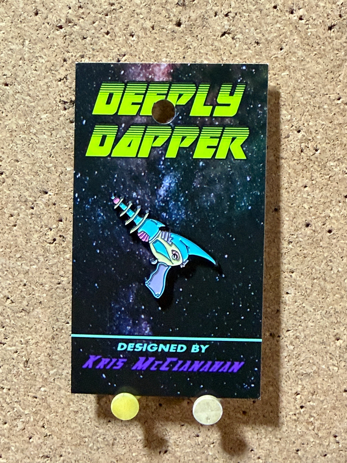 Pew Pew! | Ray Gun | Enamel Pin