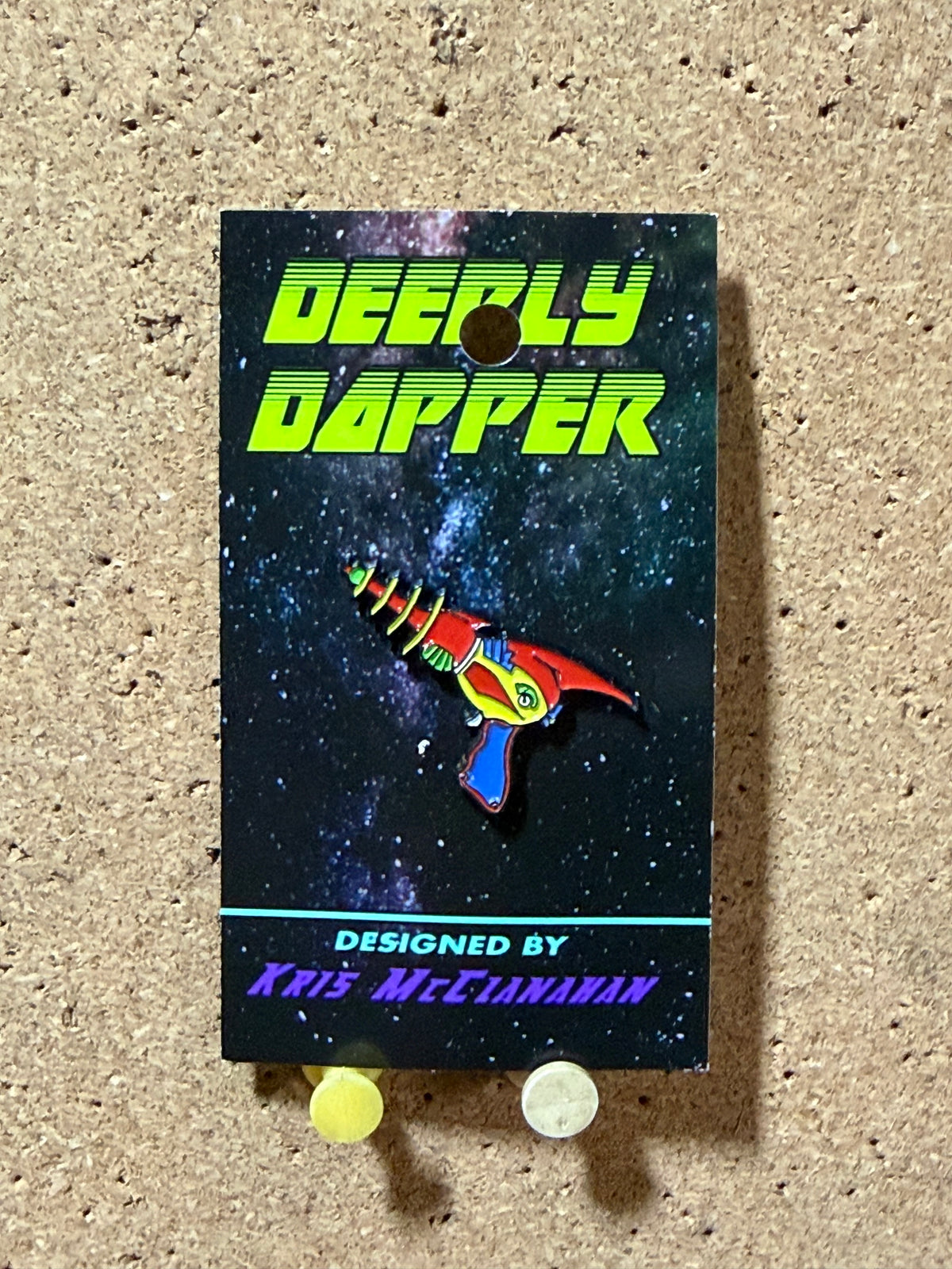 Pew Pew! | Ray Gun | Enamel Pin
