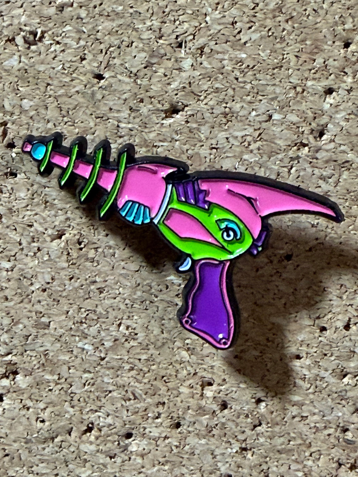 Pew Pew! | Ray Gun | Enamel Pin