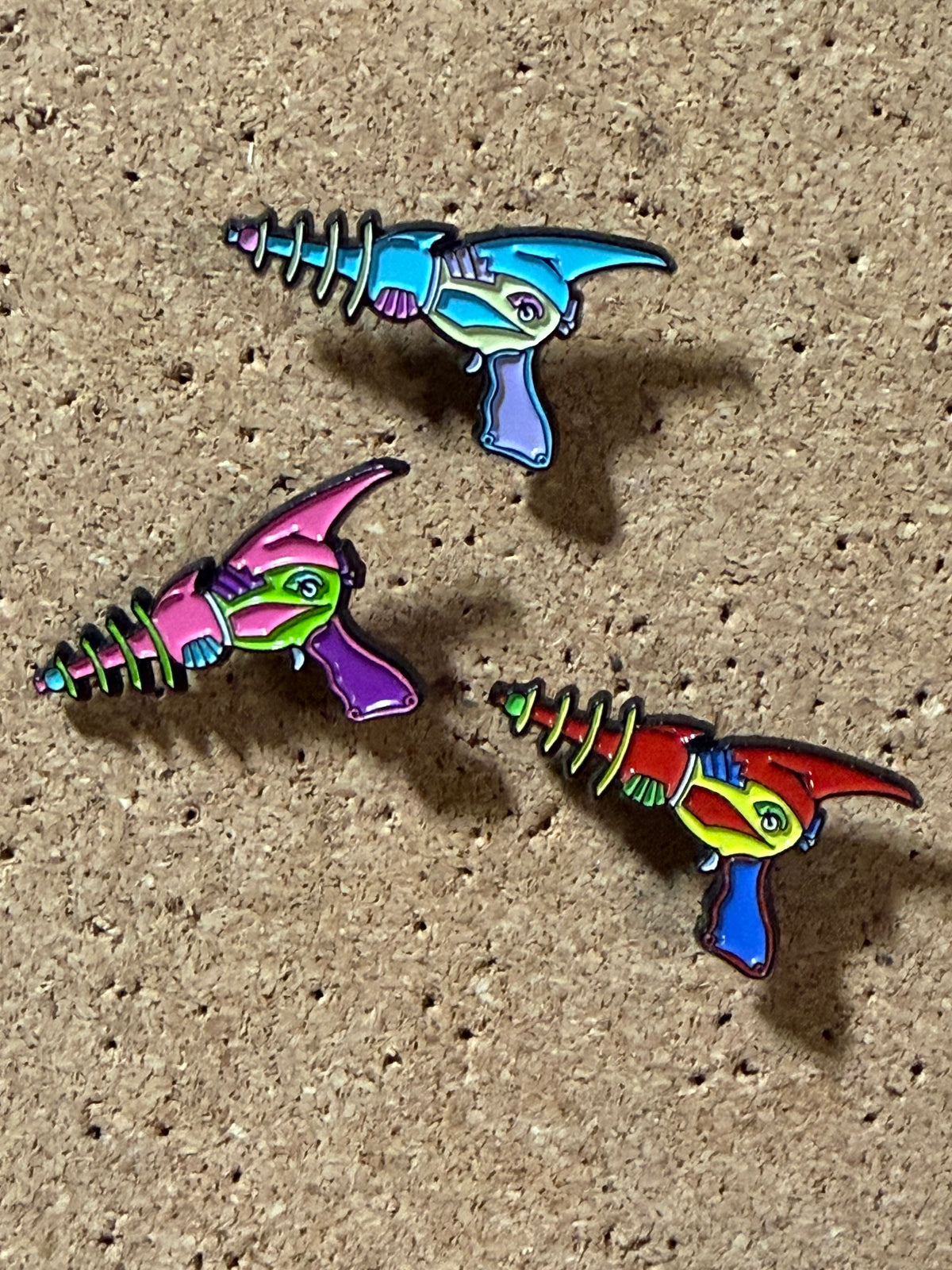 Pew Pew! | Ray Gun | Enamel Pin