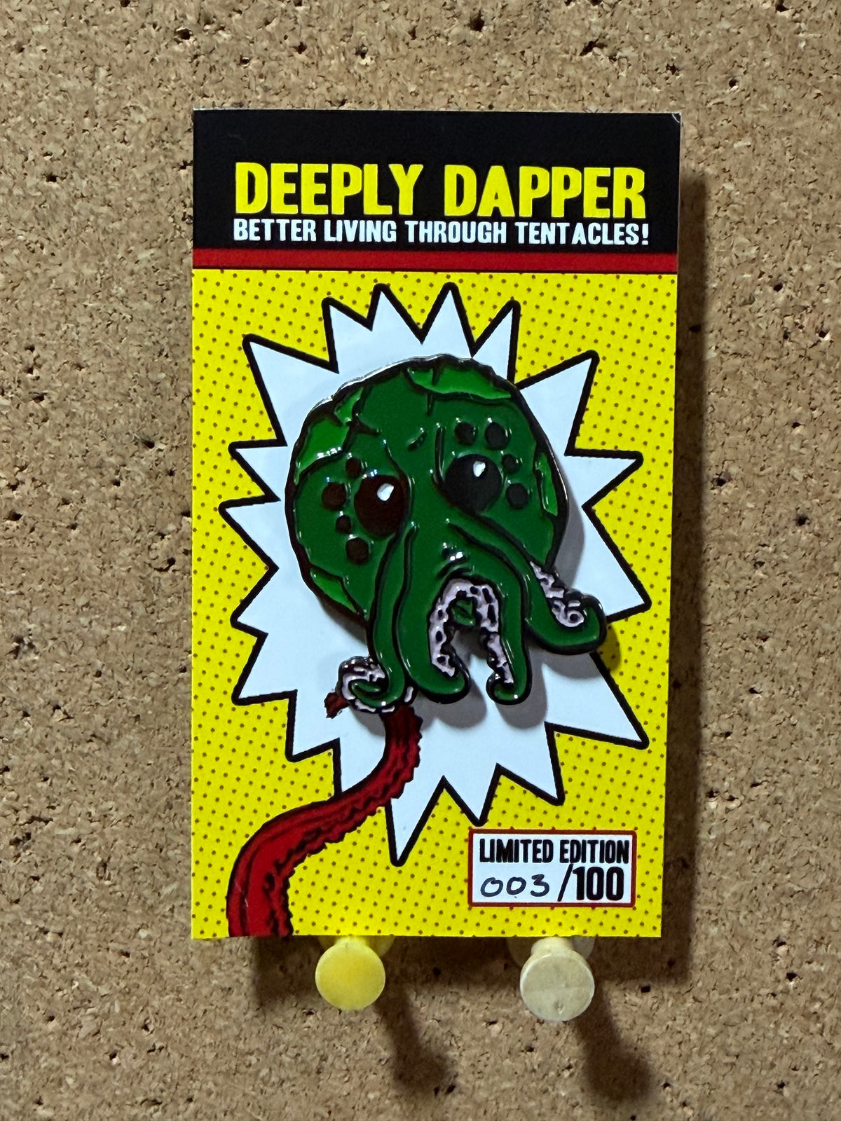 Thulie | Cute Cthulhu | Enamel Pin