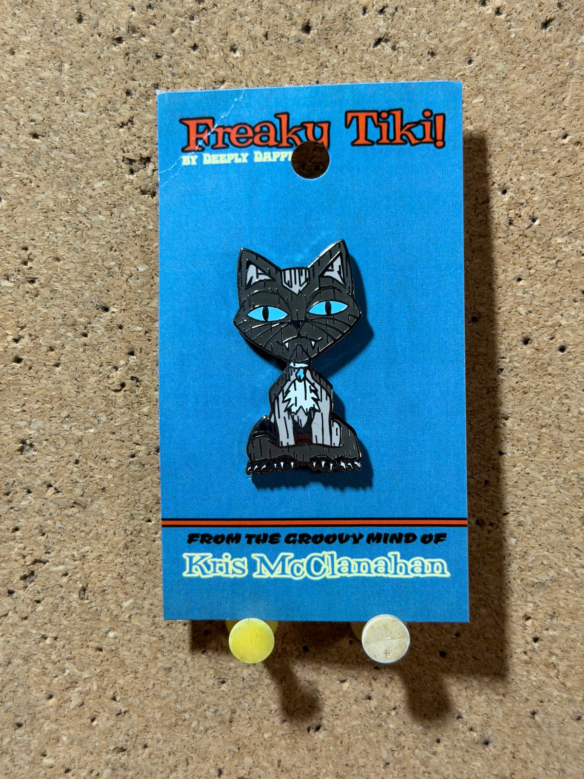 Funky Felines | Freaky Tiki Collection | Cat Enamel Pin