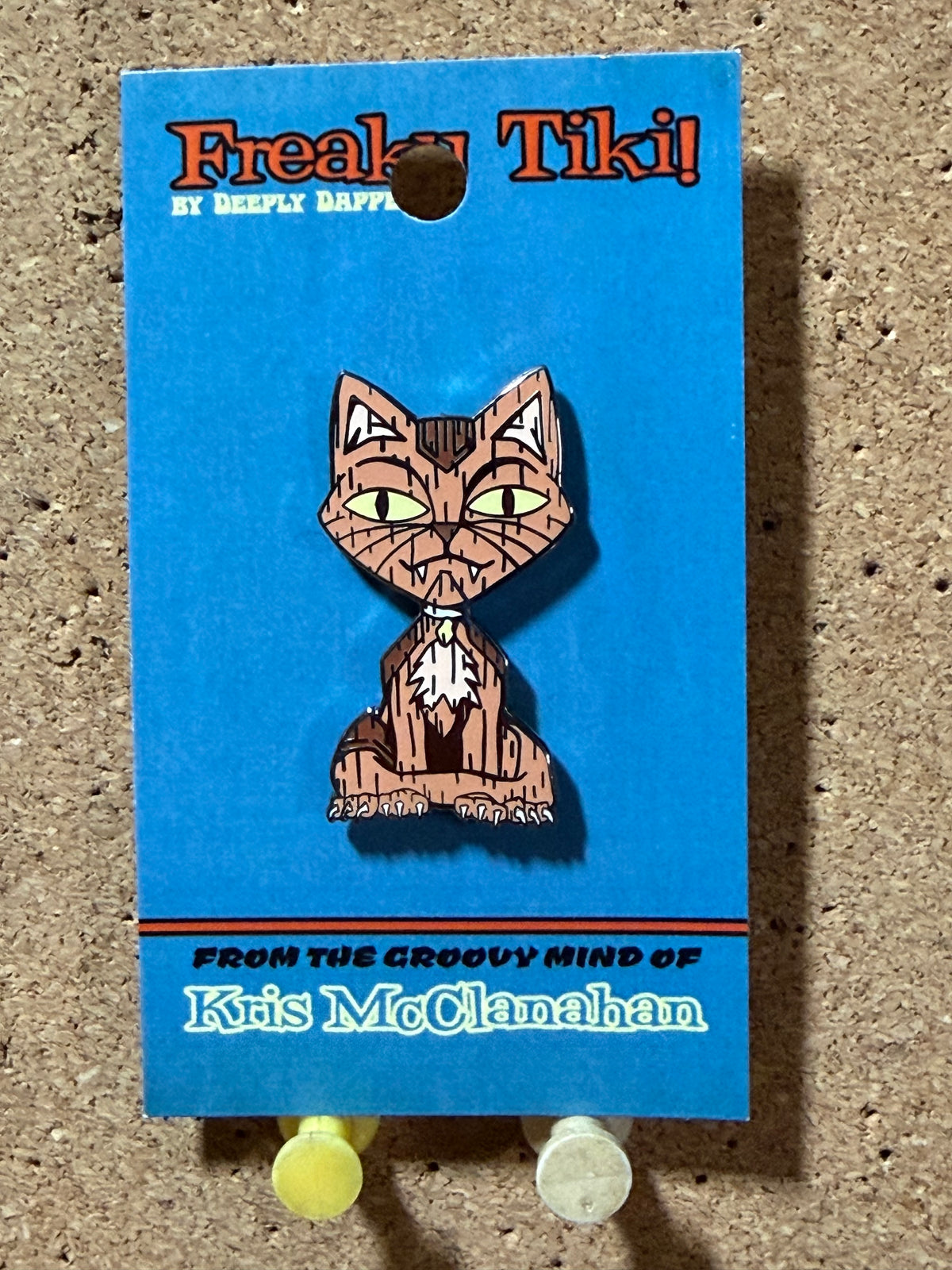 Funky Felines | Freaky Tiki Collection | Cat Enamel Pin