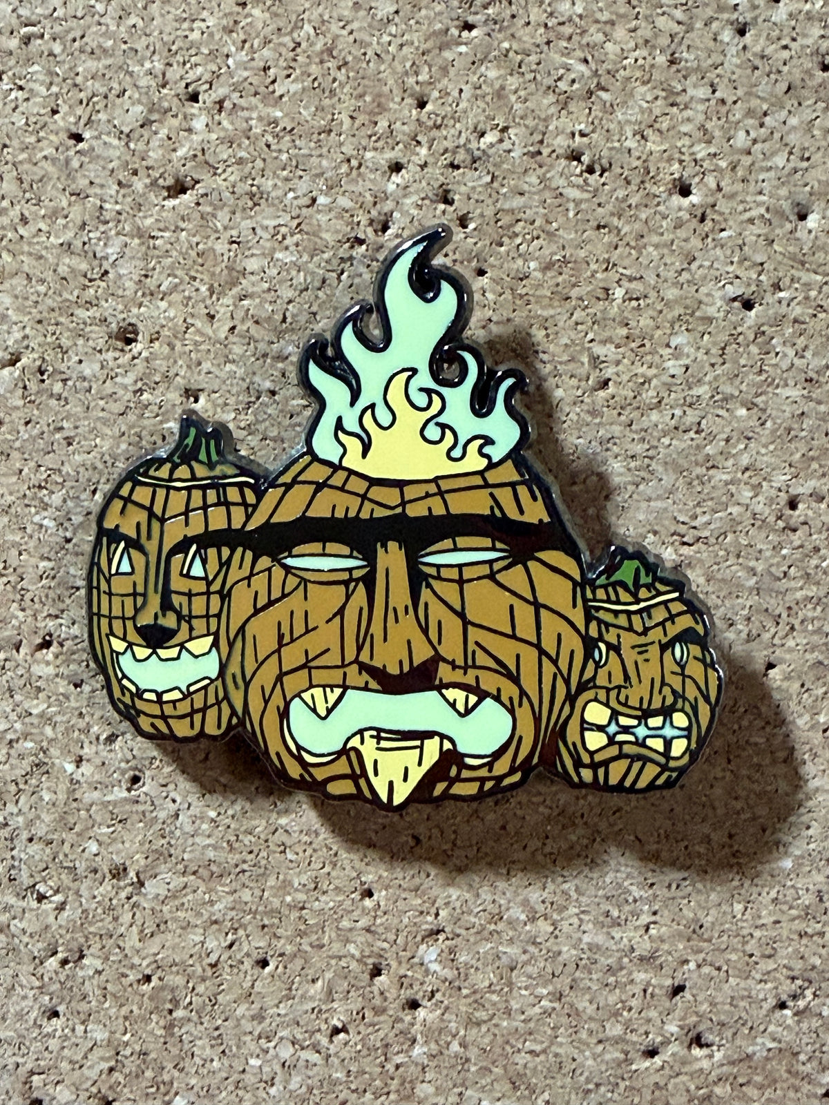 Jack-O-Tiki-Lanterns |  Freaky Tiki Collection | Enamel Pin
