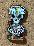 Skeleton Cocktails|  Freaky Tiki Collection | Enamel Pin