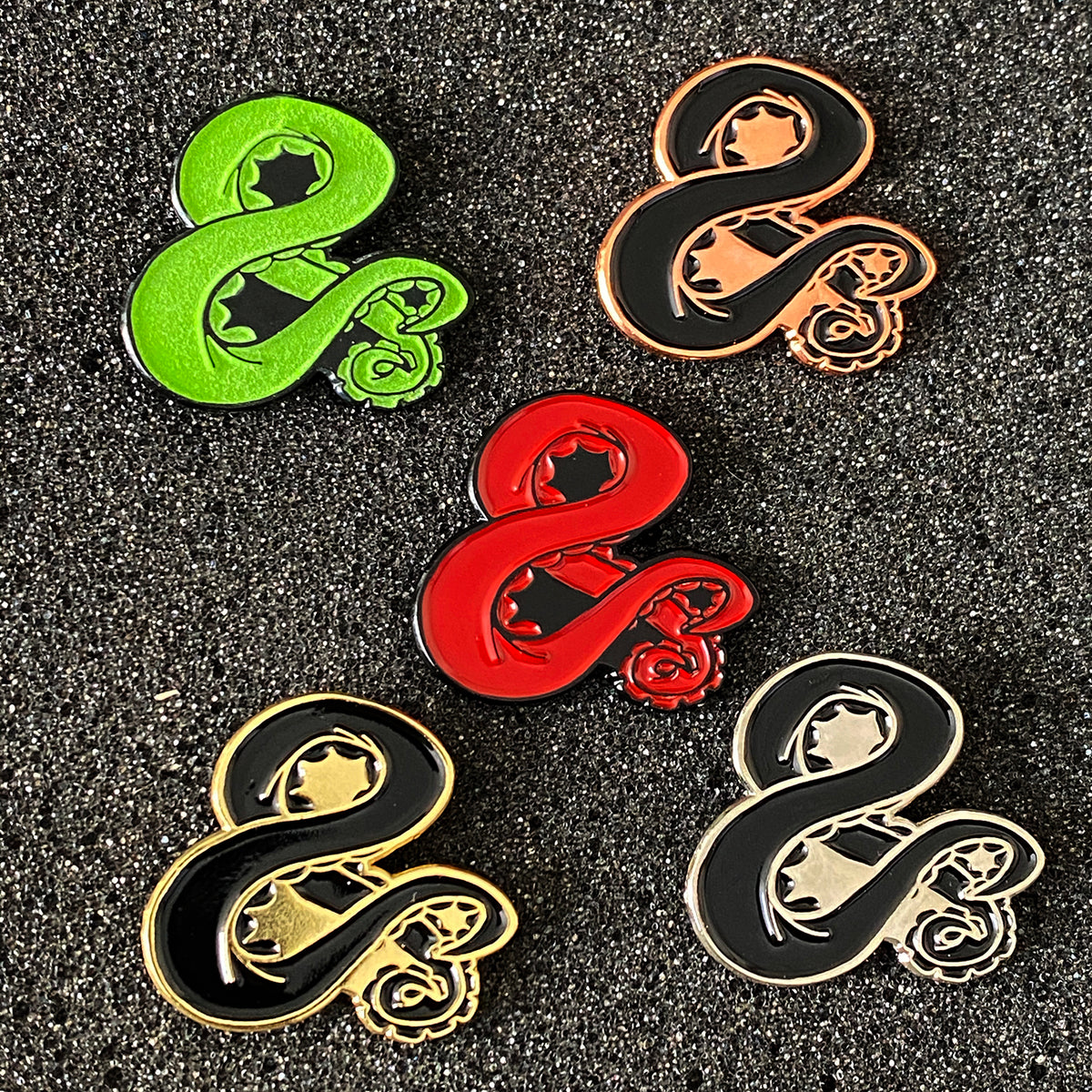 Ampersanticle Enamel Pin
