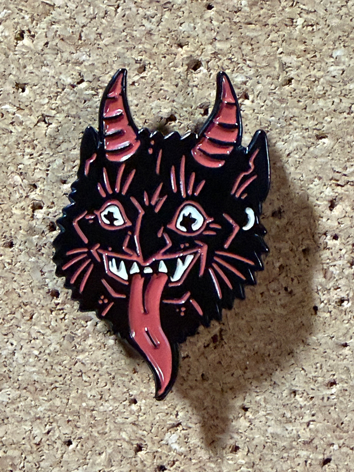 Smiling Krampus | 2020 Holiday Horrors | Enamel Pin