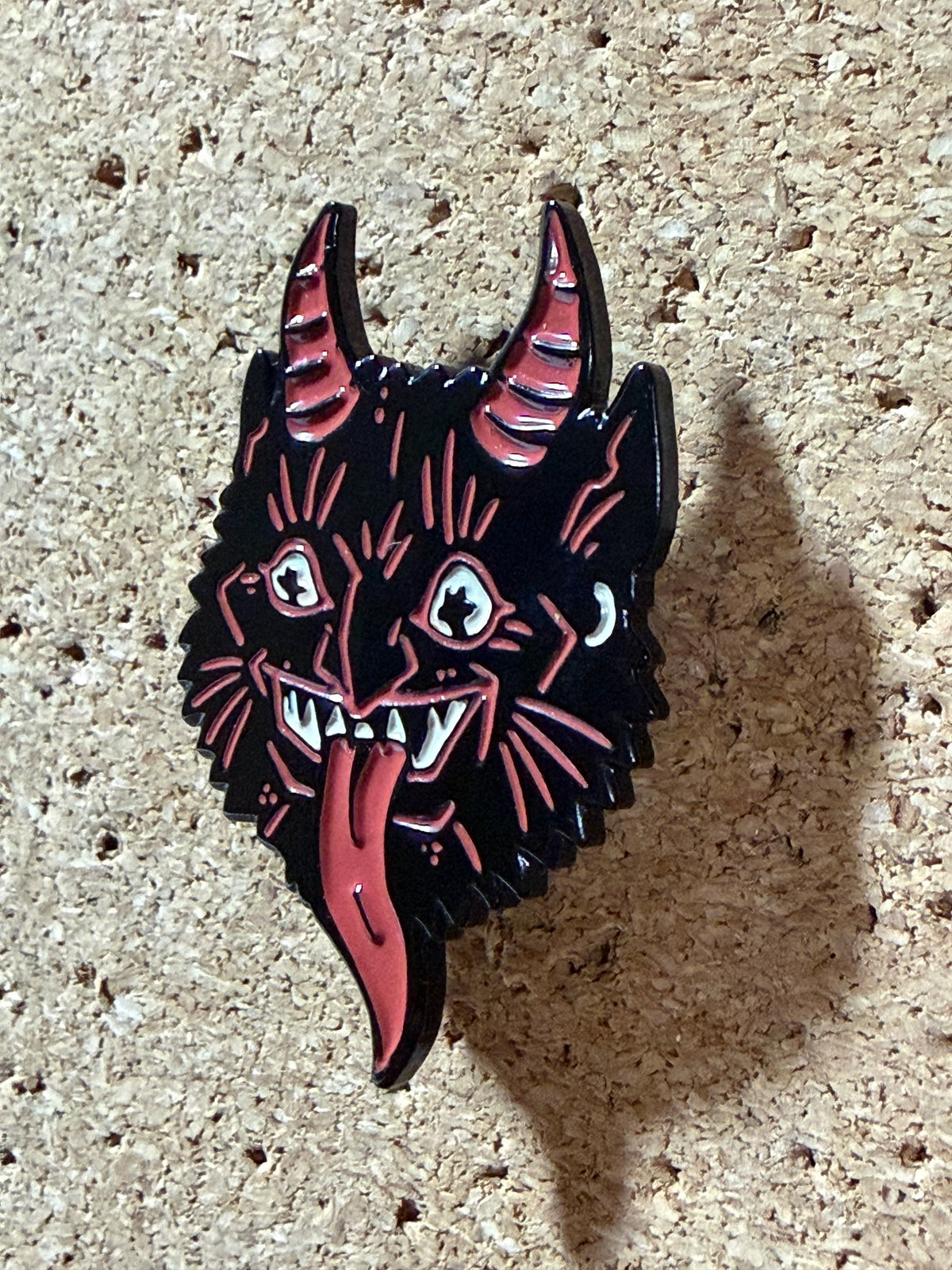 Smiling Krampus | 2020 Holiday Horrors | Enamel Pin