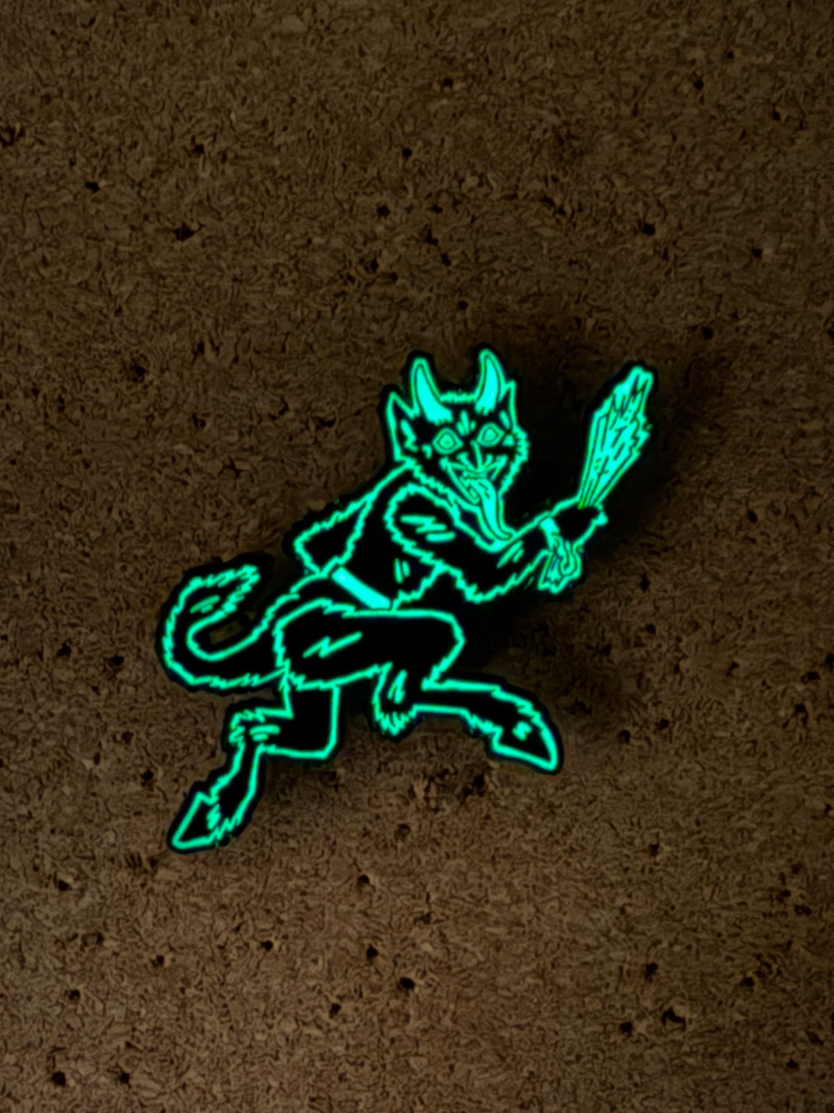 Running Krampus | 2021 Holiday Horrors | Enamel Pin