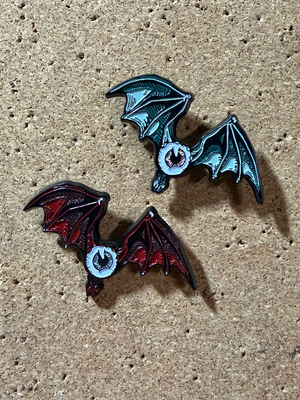 Ocula | Eyebat | Horror Enamel Pin