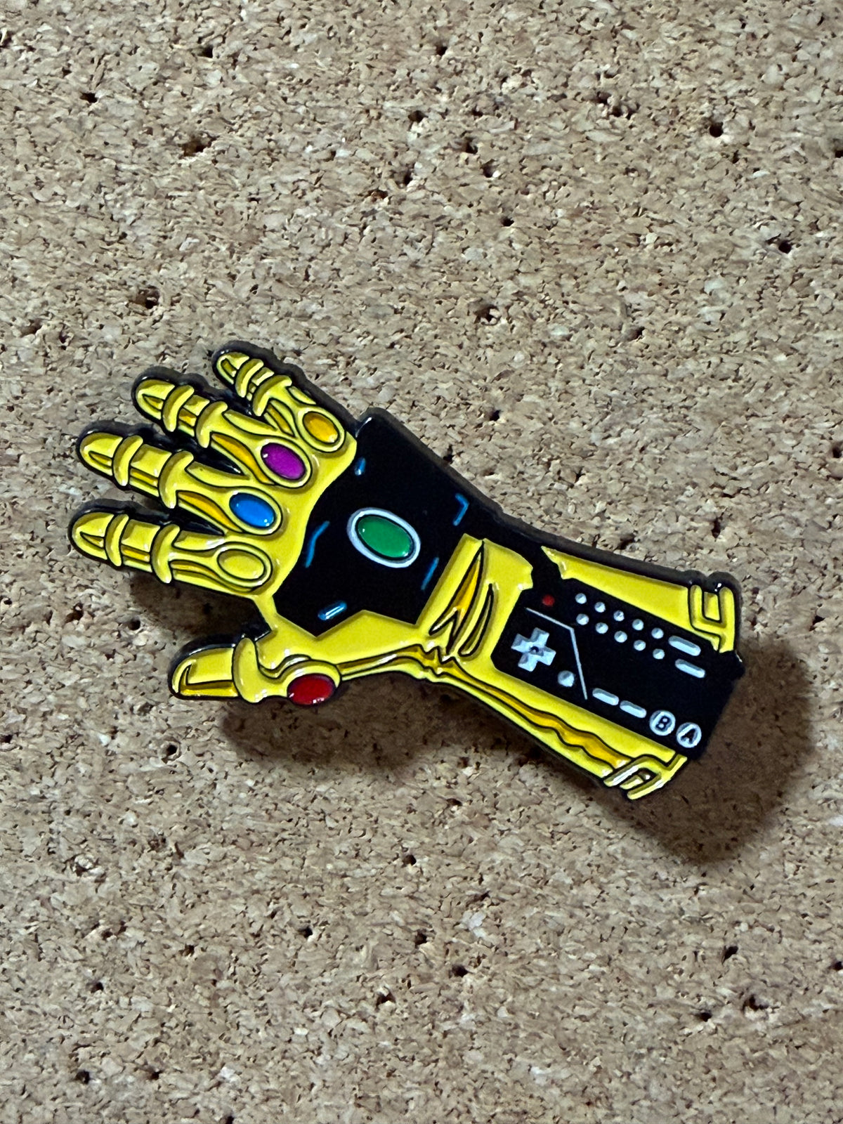 The Power Gauntlet | Retro Gaming | Comic Book | Enamel Pin