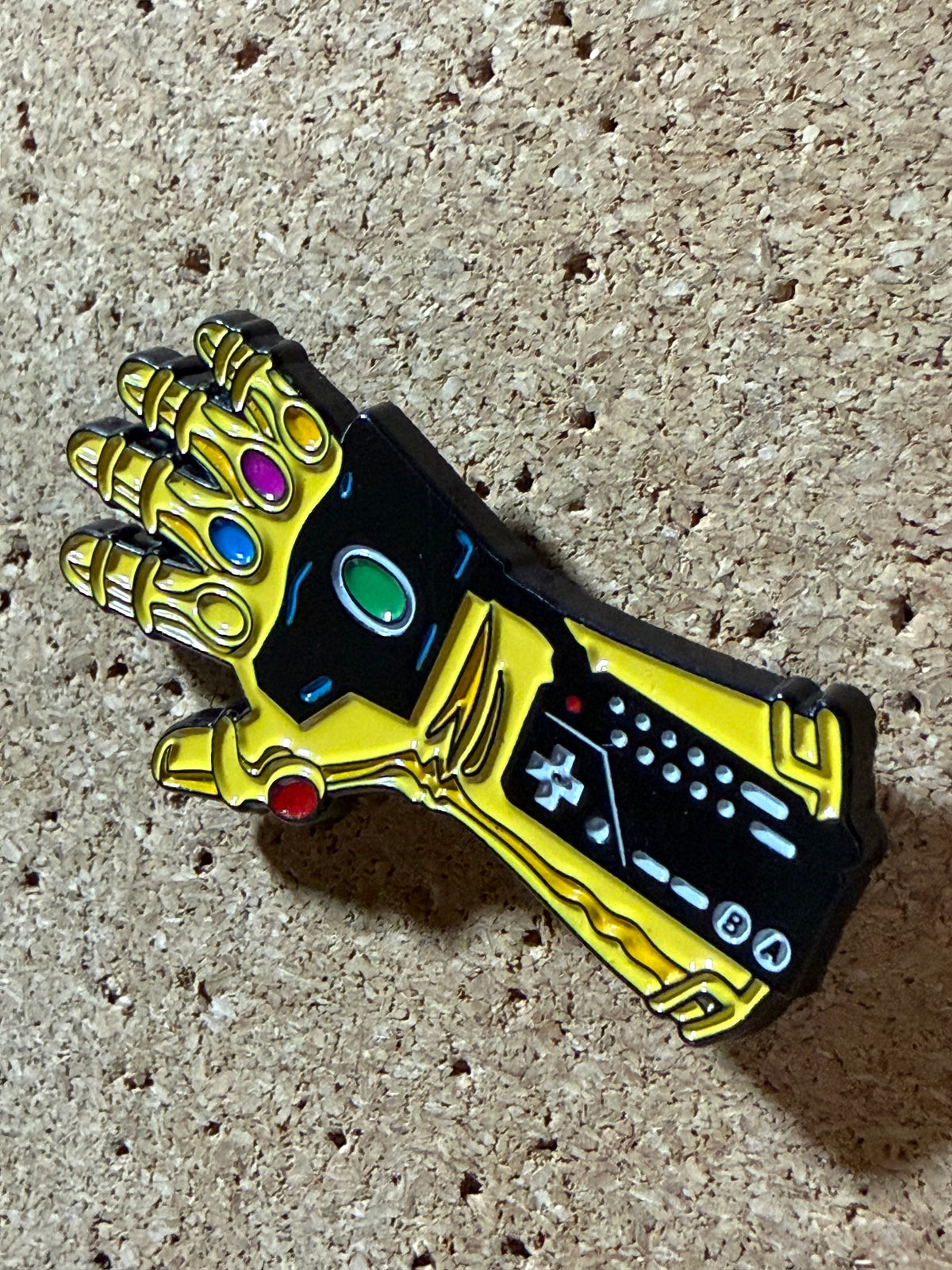 The Power Gauntlet | Retro Gaming | Comic Book | Enamel Pin