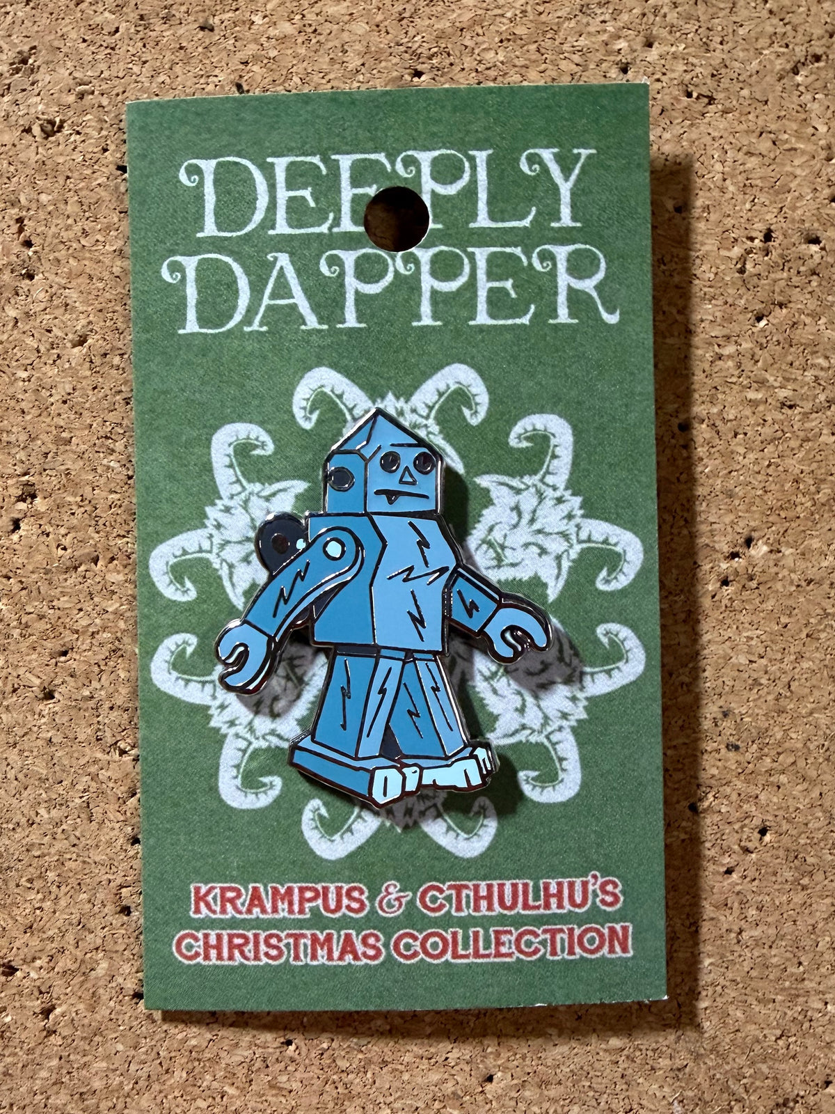 Wind-Up Sasquatch |  Cryptid Collection | Enamel Pin