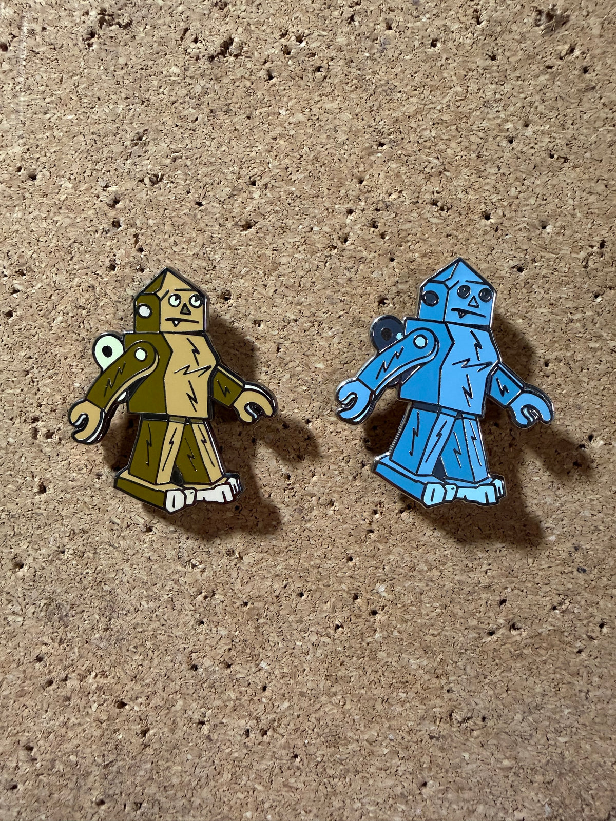 Wind-Up Sasquatch |  Cryptid Collection | Enamel Pin