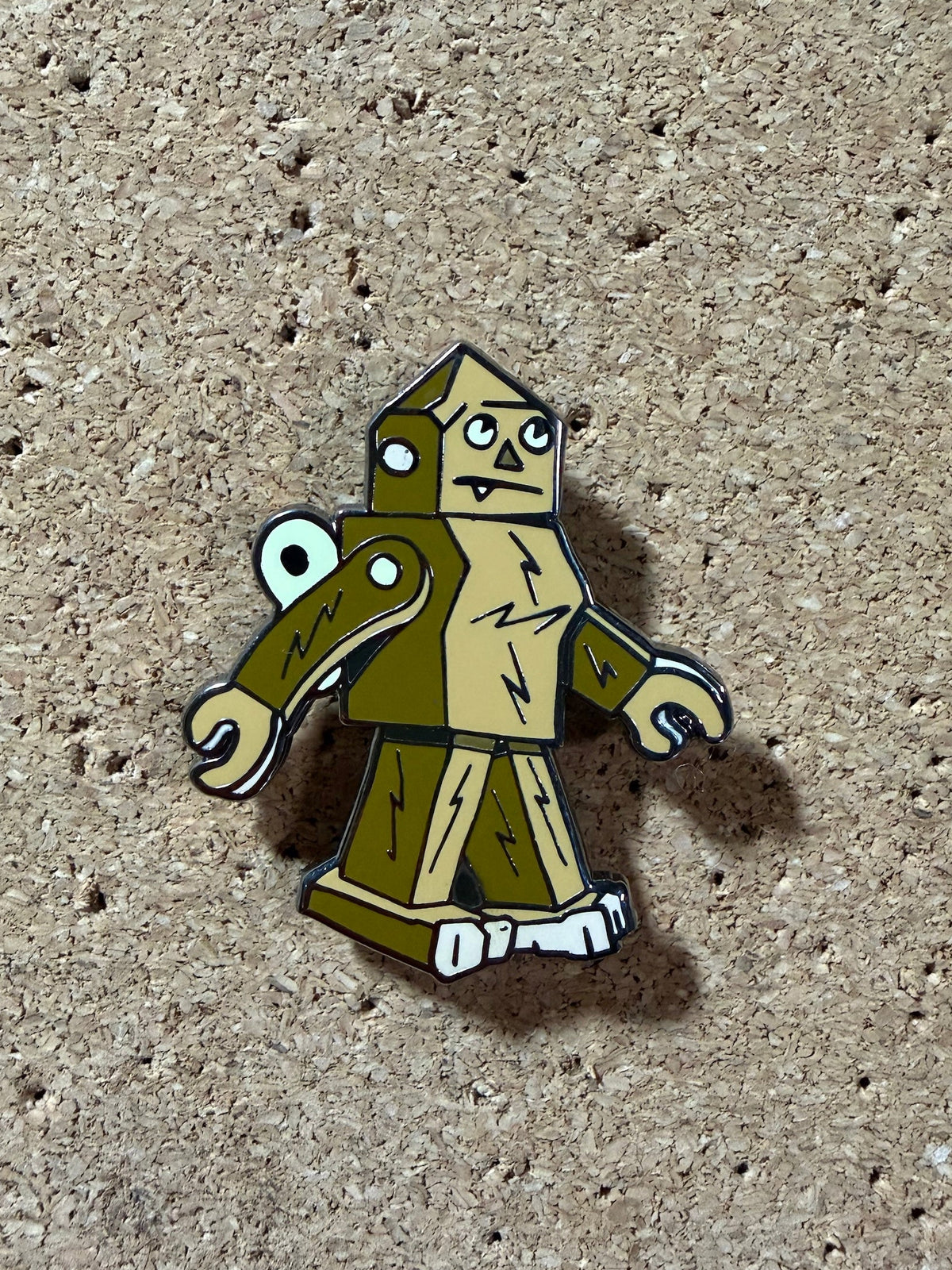 Wind-Up Sasquatch |  Cryptid Collection | Enamel Pin