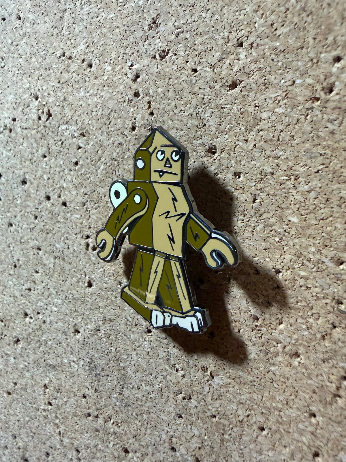 Wind-Up Sasquatch |  Cryptid Collection | Enamel Pin